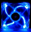 Masscool BLD-09025S1M 92mm 45CFM Blue LED Case Fan w/ 3+4pin Connector