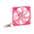 Coolmax CMF-1425-RD UV Reactive 4-Red LED Case Fan w/4-Pin Connector (Red) 140mm