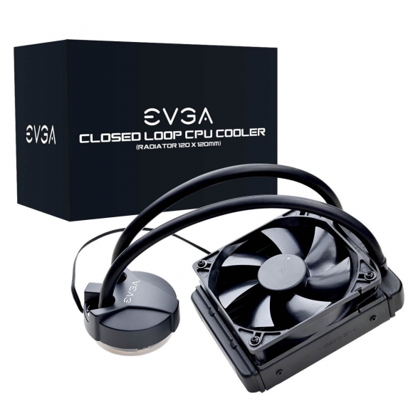 EVGA CLC 120 CL11 Liquid/Water CPU Cooler, Intel Cooling 400-HY-CL11-V1