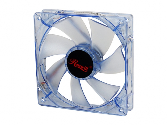 Rosewill RFA-120-BL Blue LED Sleeve Bearing 120mm Case Fan
