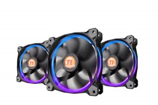 Thermaltake CL-F042-PL12SW-B Riing 12 RGB Triple Pack