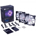 Cooler Master MasterFan Pro 140 mm Air Flow RGB Fan, 3 in 1 with RGB LED Controller MFY-F4DC-083PC-R1