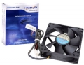 Masscool FD08025B1M3/4 80mm Ball Bearing DC Case Fan with 3+4pin Plugs