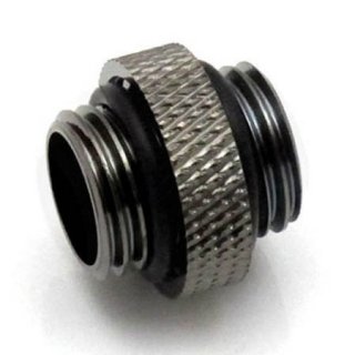 XSPC G1/4" 5mm Male to Male Fitting Black Chrome