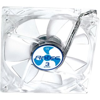 Antec TRICOOL 120MM Three-speed 120mm Case Fan (Clear)