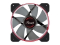 Rosewill 120mm Case Fan with Red LED and PWM (Pulse Width Modulation) Function Very Quiet Cooling Fan From Advanced Hydraulic Bearing