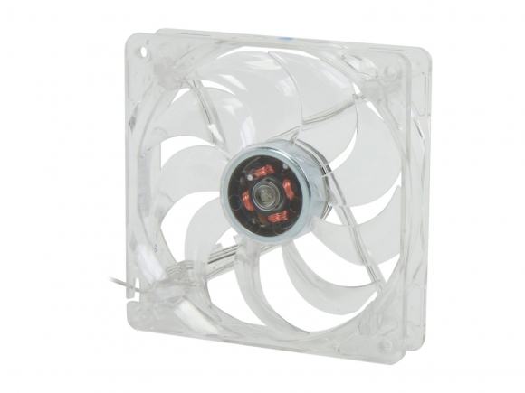 Rosewill 120mm 4x Blue LED Computer Case Fan with LP4 Adapter