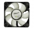 Gelid FN-SX05-40 Silent5 3-Pin 50mm Case Fan (Black/White)