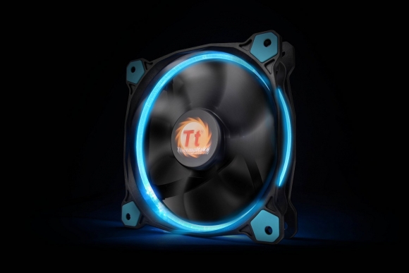Thermaltake Riing 12 HSP 120mm Circular Blue LED Case/Radiator Fan