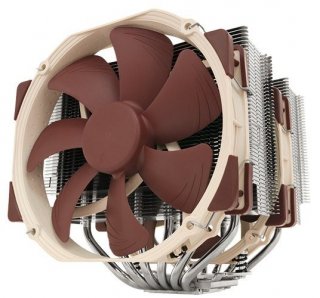 Noctua NH-D15 SSO2 D-Type Dual 140mm PWM Premium CPU Cooler 6 Heatpipe with Dual NF-A15 140mm Fans