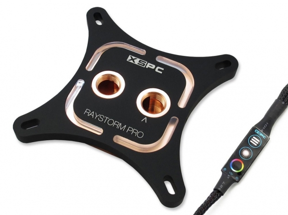 XSPC RayStorm Pro RGB WaterBlock (Intel) Black