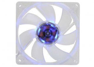 Silenx EFX-08-15B Effizio 80x25mm 15dBA 32CFM Blue LED Fan