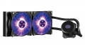 MasterLiquid Lite ML240L RGB All-in-one CPU Liquid Cooler with Dual Chamber Pump by Cooler Master