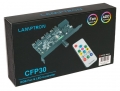 Lamptron CFP30 Fan and RGB LED Controller for PCI Slot - Black