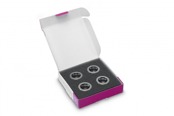 EKWB EK-HDC Fitting 16mm - Nickel (4-pack)