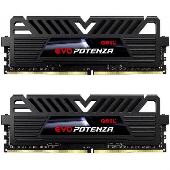 GeIL EVO POTENZA 16GB (2 x 8GB) 288-Pin DDR4 SDRAM 2400 (PC4 19200) Desktop Memory GPB416GB2400C16DC