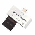 3 in 1 USB 3.1 Type C to USB Smart Card Reader