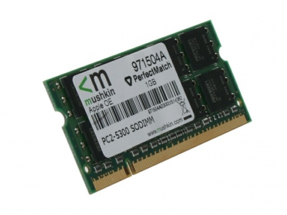 Mushkin 971504A 1GB DDR2 Apple SO-DIMM 667MHz Memory