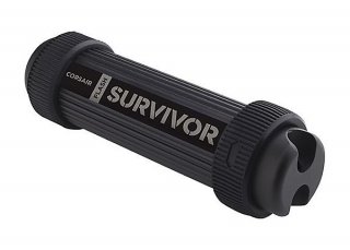 Corsair 64GB Survivor Stealth USB 3.0 Flash Drive (CMFSS3B-64GB)