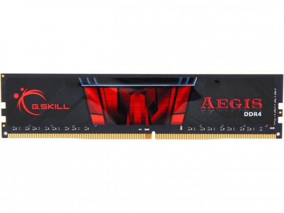G.SKILL Aegis 8GB 288-Pin DDR4 SDRAM DDR4 2666 (PC4 21300) Desktop Memory Model F4-2666C19S-8GIS