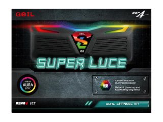 GeIL SUPER LUCE RGB SYNC 8GB (2 x 4GB) 288-Pin SDRAM DDR4 2400 (PC4 19200) Memory GLS48GB2400C16DC