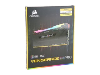 CORSAIR Vengeance RGB Pro 16GB (2 x 8GB) 288-Pin DDR4 DRAM DDR4 3000 (PC4 24000) Desktop Memory Model CMW16GX4M2C3000C15