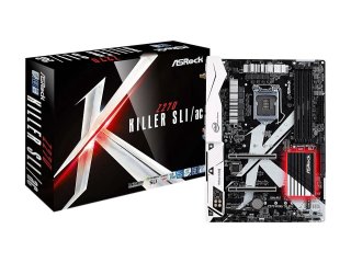 ASRock Z270 KILLER SLI/AC LGA 1151 Intel Z270 HDMI SATA 6Gb/s USB 3.0 ATX Motherboard