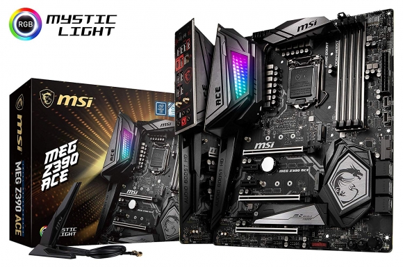 MSI MEG Z390 ACE Desktop Motherboard - Intel Chipset - Socket H4 LGA-1151