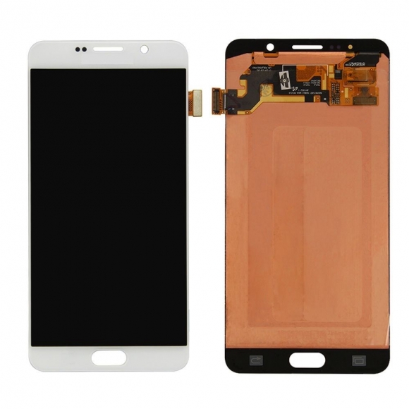 Full Front Assembly for Samsung Galaxy Note 5 - White
