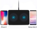 Qi Dual Wireless Charging Pad Q300 for iPhone 8 / 8 Plus / X and Galaxy S9 + / Note8 / S8+ / S7 / S7 Edge