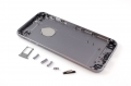 Iphone 6s Plus Back Cover Housing - Space Grey (No Logo)