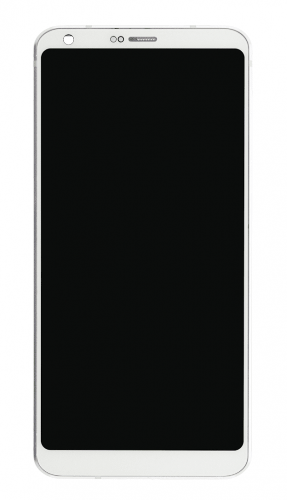LCD Front Assembly with Frame for LG G6, White
