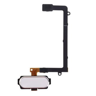 Home Button Flex for Samsung Galaxy S6 Edge G925 - White