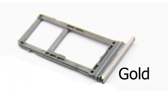 Single SIM Card Tray for Samsung Galaxy Note 8 - Gold