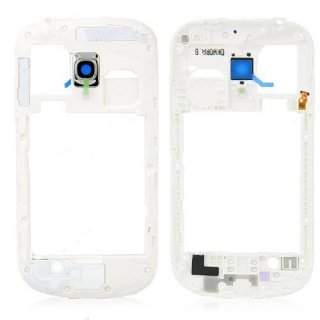 Mid Frame Bezel for Samsung S3 Mini White