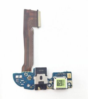 Charging Port Dock Connector with Headphone Jack and Mic for HTC One M8 32GB Version Dual Antenna