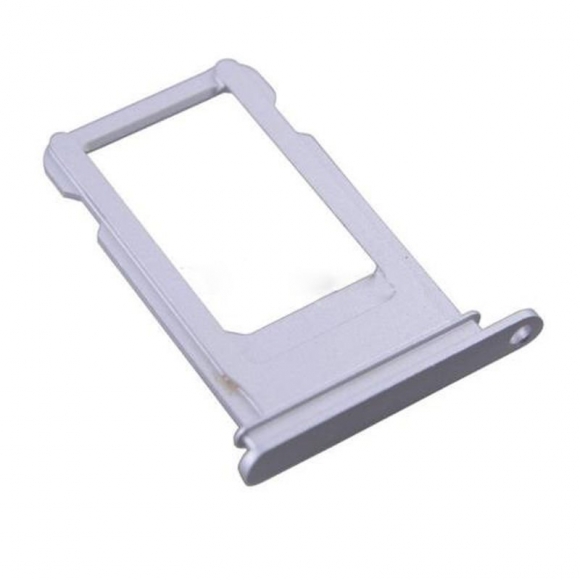 SIM Card Tray with Side Buttons for Iphone 7 4.7 inch - Silver
