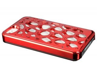 Double-Layer Bird's Nest Red Case for iPhone 4/4G/4S