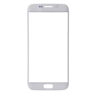 Front Glass for Samsung Galaxy S6 Edge White