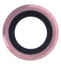 Rear Camera Lens Cover with LED Diffusor for iPhone 6s Plus - Rose Gold