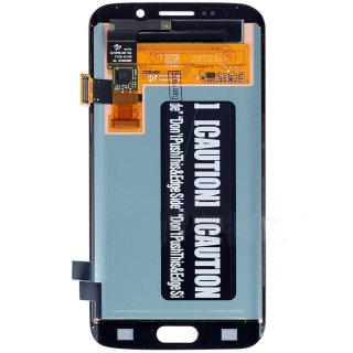 Full Front Assembly for Samsung Galaxy S6 Edge Black blue