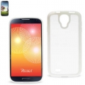 White Samsung Galaxy S IV Silicone Gummy Case