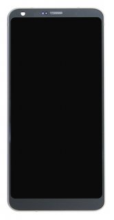 LCD Front Assembly with Frame for LG G6, Grey