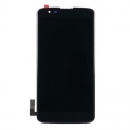 Front LCD Assembly for LG K7/M1/Tribute 5, Original, Black