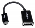 StarTech UUSBOTG 5 Inch Micro USB to USB Female A OTG Cable