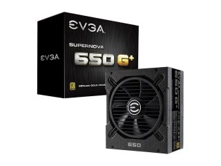 EVGA SuperNOVA 650 G1+ 80 Plus Gold 650W, Fully Modular, FDB Fan, 120-GP-0650-X1