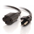 C2G 03117 15 Foot Power Extension Cable - 18AWG