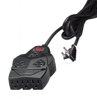 Fellowes 99091 8-Outlet Mighty Surge Protector with Phone Protection