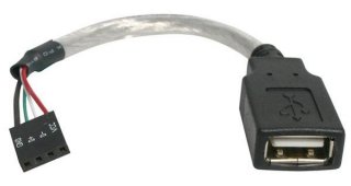 StarTech USBMBADAPT Motherboard USB Header to USB Type-A Adapter