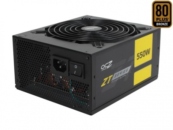 OCZ OCZ-ZT550W ZT Series 80+ Bronze 550 Watt Modular Power Supply